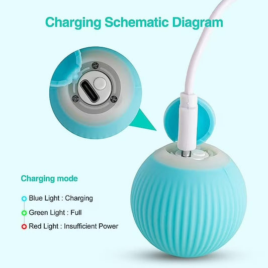 Pelota interaciva para gatos